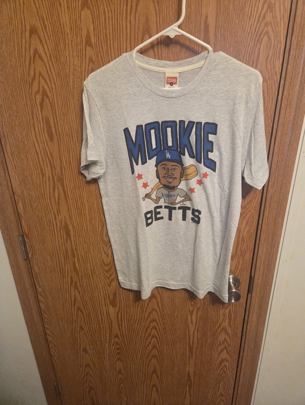 Homage Los Angeles Dodgers Mookie Betts Shirt Sz Medium Men's MLB